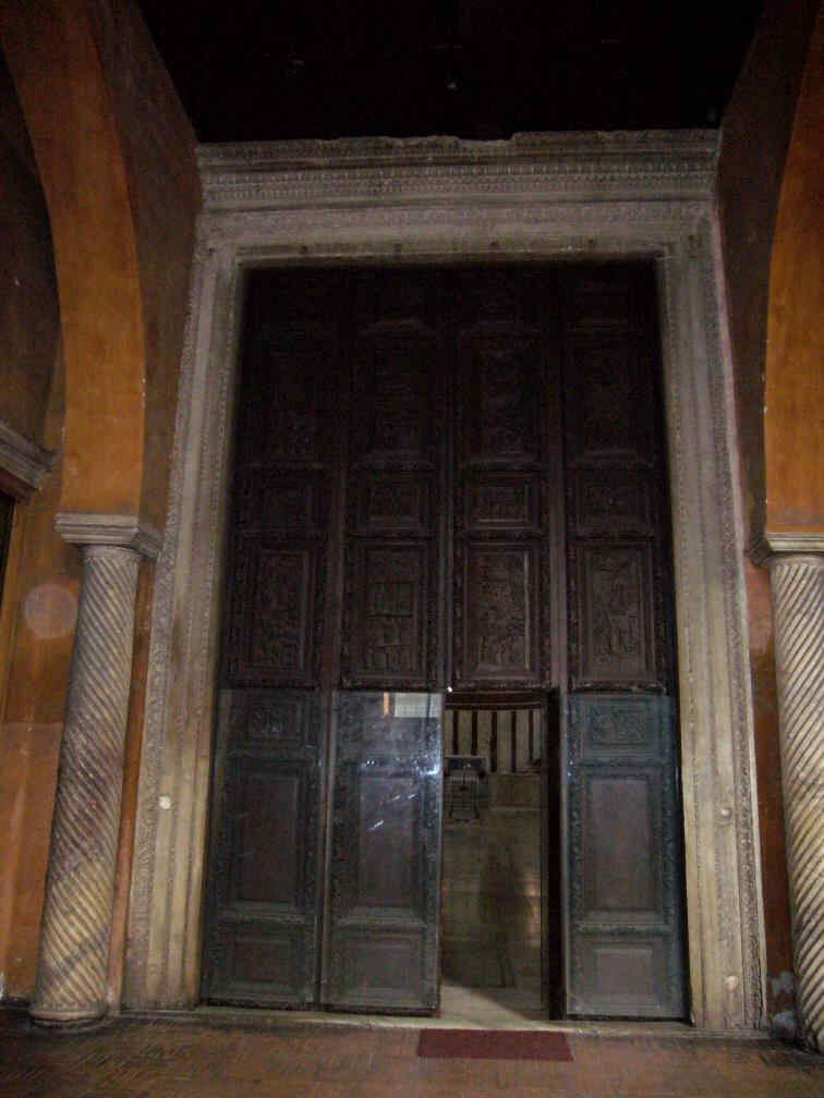 Door in Santa Sabina